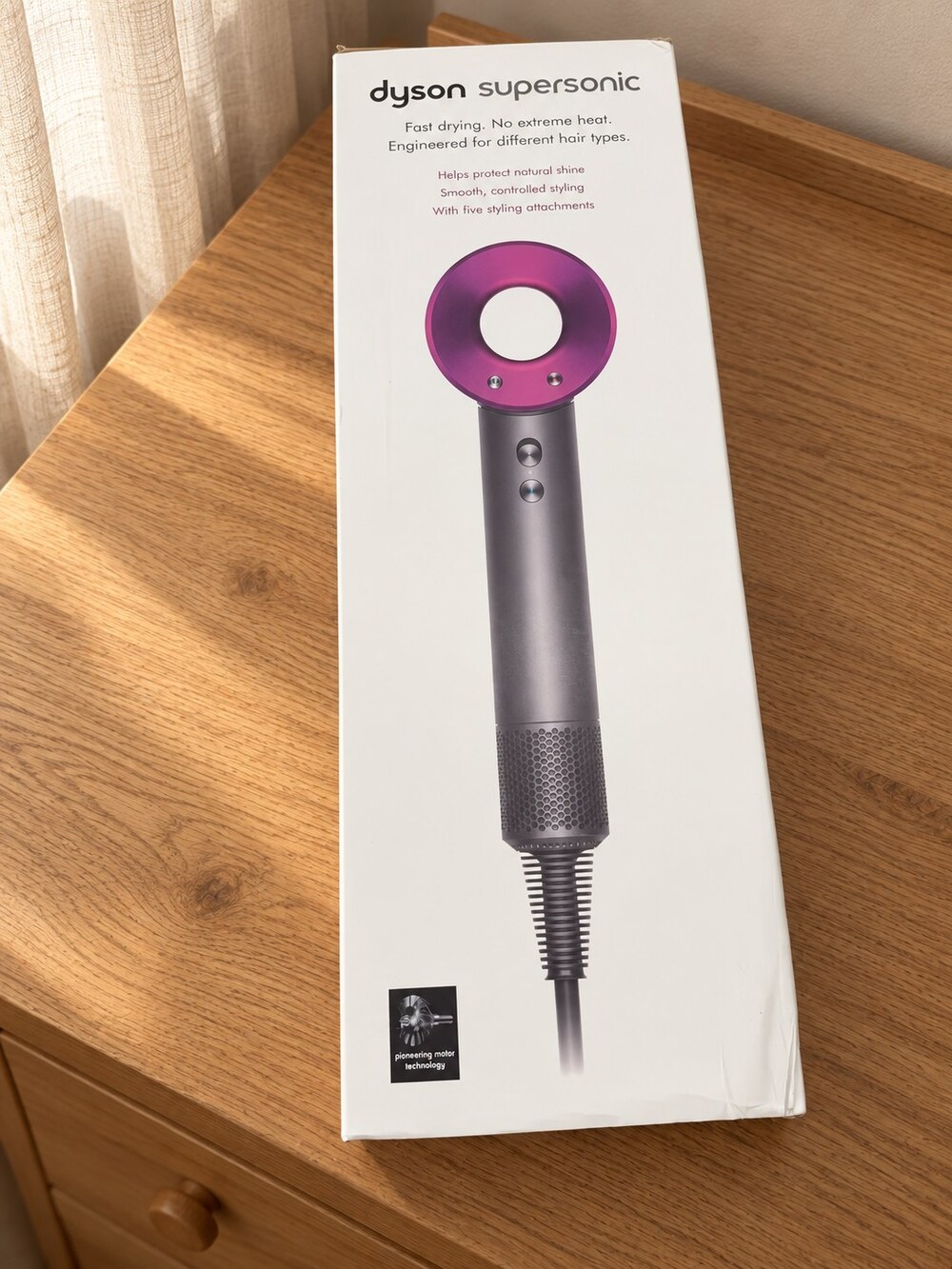 Dyson New Pink and Gray Supersonic Hair Dryer